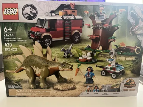 LEGO Jurassic World Stegosaurus Discovery 76965 NEW SEALED Chaos Theory Set