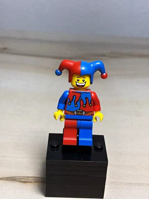 LEGO Fantasy Era Jester Minifigure (Dual Sided Head) cas403a 7079