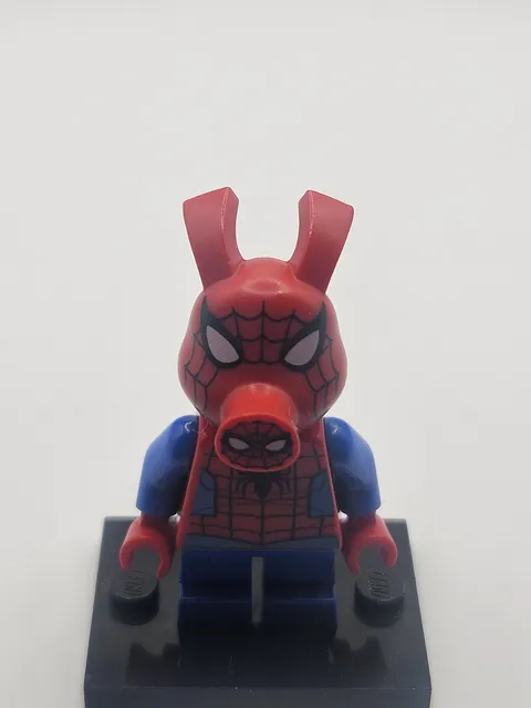 LEGO Spider-Ham Minifigure SH0638 - 76178 Spiderman Daily Bugle Marvel NM+ -MB
