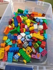 LEGO Duplo Huge Bulk Lot Of 400Pcs Free Shipping USPS 