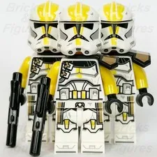LEGO Star Wars Clone Trooper Minifigure 327th Corps Phase 2 75431 sw1422 x 3