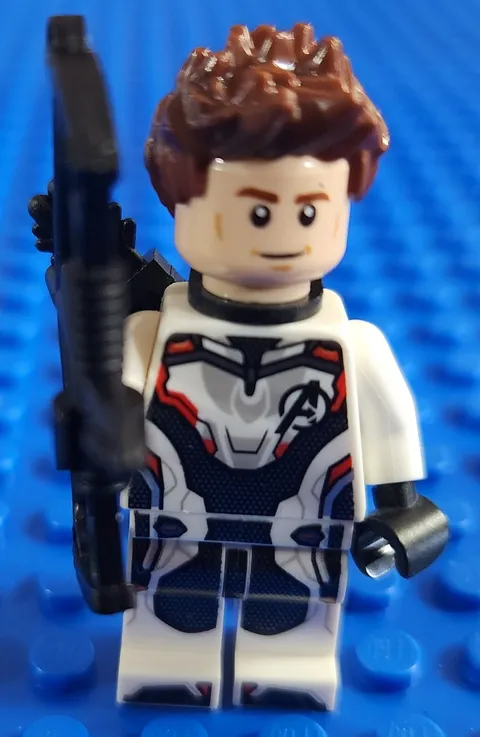 Hawkeye With White Jumpsuit Marvel Superheroes Lego Minfigure