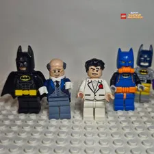 LEGO DC Batman Movie Minifigure Lot Bruce Wayne Alfred SH0308 SH0313 SH0311