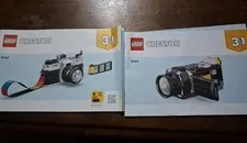 LEGO CREATOR: Retro Camera (31147)  Instruction manuals (2 Manuals)