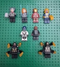 Lego Marvel Super Heroes Minifigures Lot and Accessories