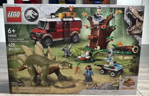 LEGO 76965 Jurassic World: Stegosaurus Discovery (New & Sealed)