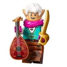 LEGO Minifigure Dungeons Dragon Elf Bard W/ Sword