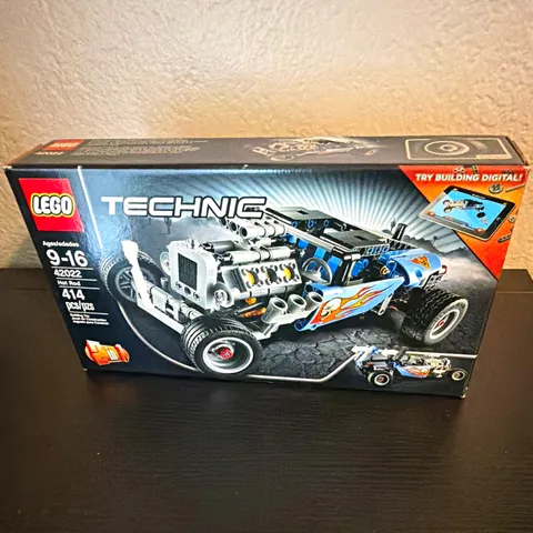 LEGO Technic 42022 Hot Rod 2 in 1 Complete Set 414 pcs Ages 9-16