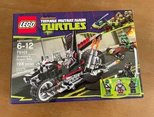 NEW LEGO TMNT Shredder's Dragon Bike 79101 198pcs Box Ages 6-12 Shredder