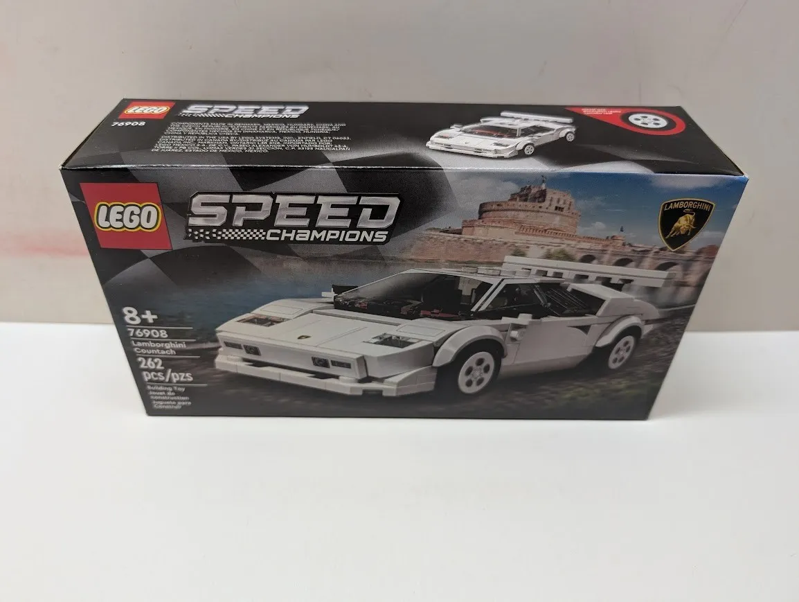 LEGO 76908 Speed Champions Lamborghini Countach New & Sealed & Retired