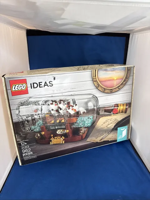 Lego 21313 Ship in a Bottle 962pcs Factory-Sealed