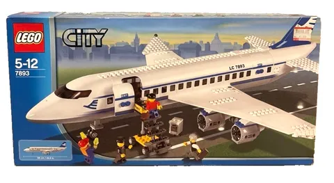 LEGO 7893 Passenger Plane City Airport 2006