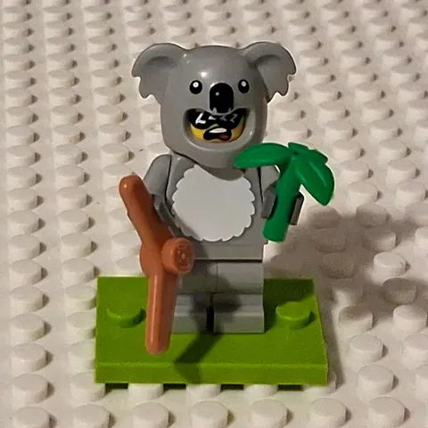 LEGO Minifigures Koala Costume Minifigure. Perfect Condition