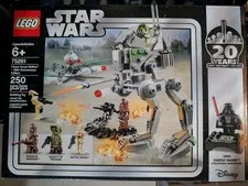 LEGO Star Wars Clone Scout Walker 20th Anniversary 75261 New Sealed Retired