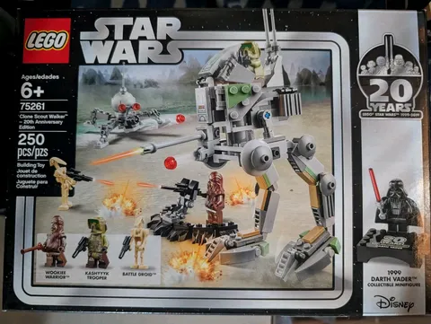 LEGO Star Wars Clone Scout Walker 20th Anniversary 75261 New Sealed Retired