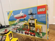 LEGO 6392 Classic Town Airport Set Complete w/ Minifigures, Box, Instructions