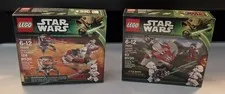 Lego Star Wars Battle Pack 2-Set (75000, 75001) Sealed