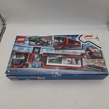 LEGO CITY: F1 Truck with RB20 & AMR24 F1 Cars (60445) Damaged Box
