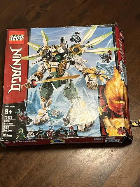 LEGO NINJAGO: Lloyd's Titan Mech (70676) Open Box. Bags Sealed 2019