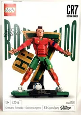 LEGO Editions Cristiano Ronaldo Soccer Legend 43016 CR7 New Sealed 854pc