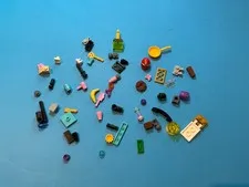 LEGO Small Parts lot. 50 Pieces. Assorted Pieces, Parts, & Accessories. L2-7