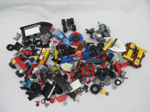LEGO 2.1  lbs Random Parts Pieces Building Bricks Cars/Hallo