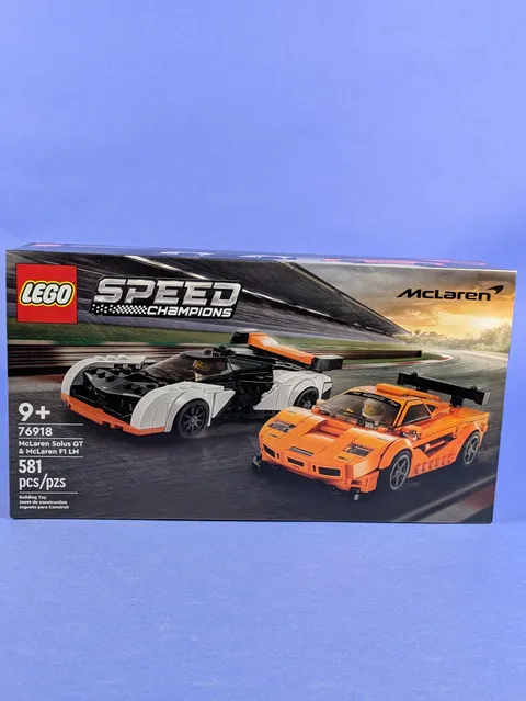 LEGO SPEED CHAMPIONS McLaren Solus GT & McLaren F1 LM 76918