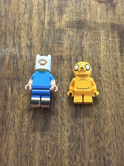 Lego Dimensions Finn And Jake Minifgures Complete READ DESC