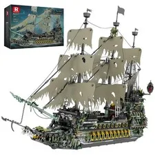 Pirate Ship Technology Clamp Blocks, 66037 Flying Dutch Pirate Ship...
