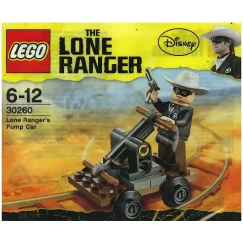 Lego 30260 The Lone Ranger - Lone Ranger's Pump Car Polybag - New 2013 Sealed