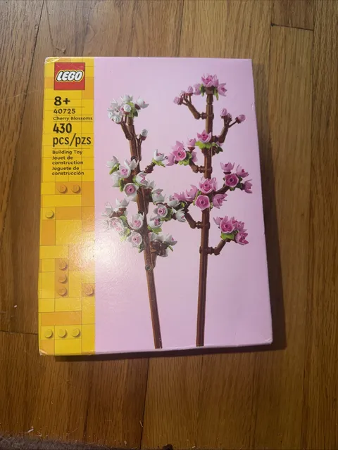 LEGO Cherry Blossoms 🌸 4i0725 Stunning Seasonal Flower Set Botanical Blooms NEW