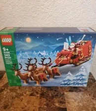 New LEGO® 40499 SANTA'S SLEIGH Christmas Santa Claus (343 pcs)