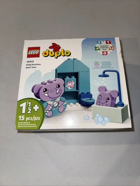 LEGO DUPLO 10413 Daily Routines: Bath Time - Toddler Lego Bath Play Set