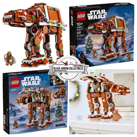 LEGO Star Wars Gingerbread AT-AT Walker 40806 Exclusive Sold out IN HAND OOS