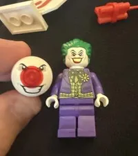 LEGO The Joker Minifigure Purple Suit w/ Green Hair Plus TNT and extra pcs