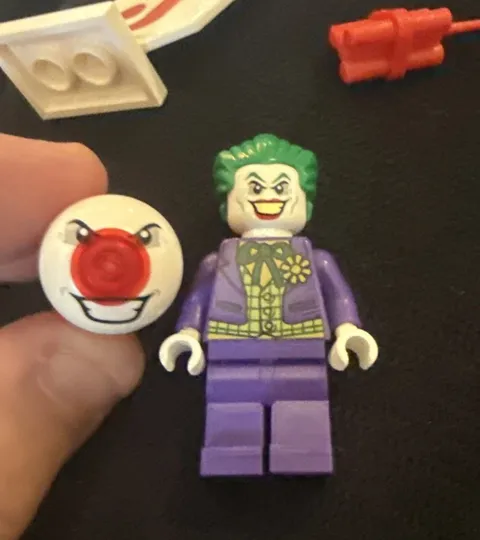 LEGO The Joker Minifigure Purple Suit w/ Green Hair Plus TNT and extra pcs
