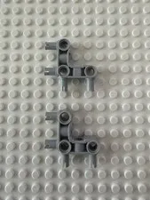 LEGO Technic, Pin Connector Perpendicular 3 x 3 Bent with 4 Pins 55615 Qty 2