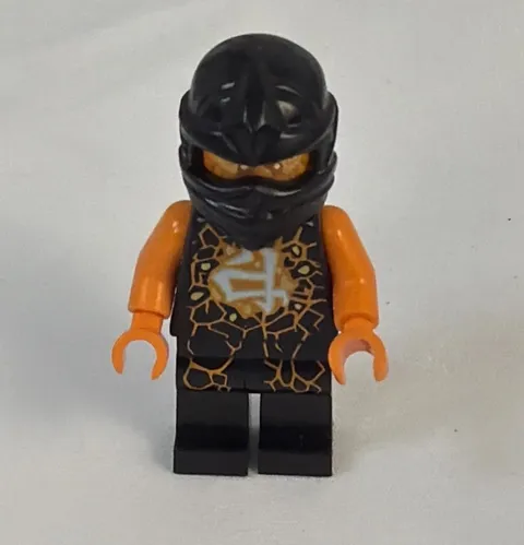 LEGO Ninjago Airjitzu Cole Minifigure - Excellent Condition No Cracks Or Damage