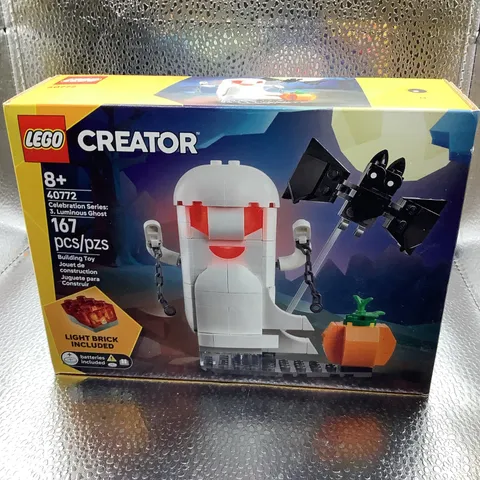 LEGO Creator Celebration Series Luminous Ghost 40772 Set. 161 Pieces Light