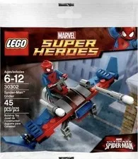 LEGO Marvel Superhero Spider-Man Glider (30302) Ultimate Spider Man Polybag 45pc