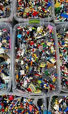 LEGO Bulk Lot Mixed 1001bs  Bricks Pieces Parts Assorted Multicolor