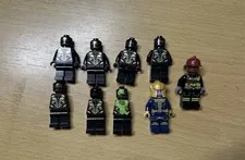 Lego Marvel Thanos, Firefighter, And Outrider Lot Infinity War Endgame Spiderman