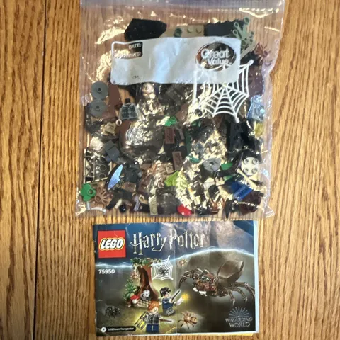 LEGO Harry Potter 75950 Aragog FULLY COMPLETE SET with manual