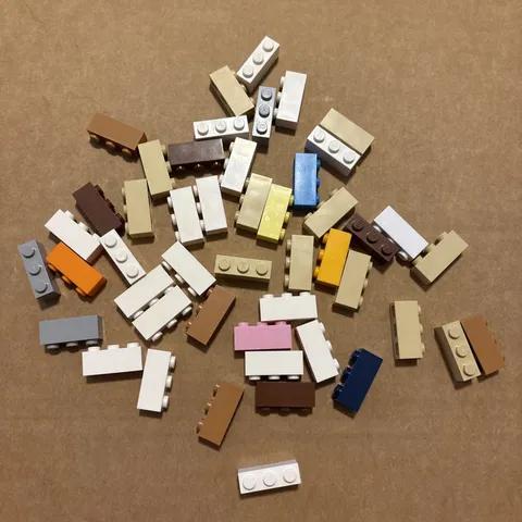 Lot Of 40 Lego 3622 1x3 Bricks