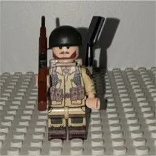 LEGO Ww2 Mini-figure 101st soldier BrickArms