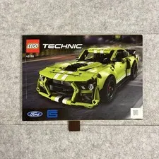 Lego Instruction Booklet Manual ONLY - Technic Ford Mustang Shelby Cobra - 42138