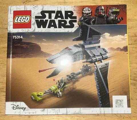 LEGO® Star Wars 75314 The Bad Batch Attack Shuttle Instruction Manual Only!