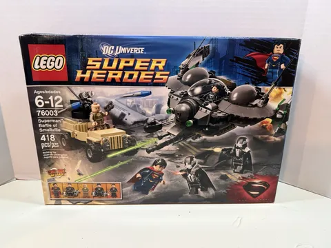 LEGO DC Comics Super Heroes: Superman: Battle of Smallville (76003) New Sealed