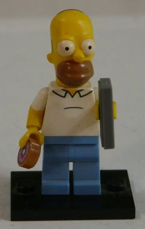 Lego Minifigure Homer Simpson The Simpsons Series 1 Collectible Figure (71005)