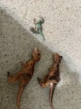 Lego Jurassic World Dinosaur Lot, Carnotaruas,raptor,t-Rex
